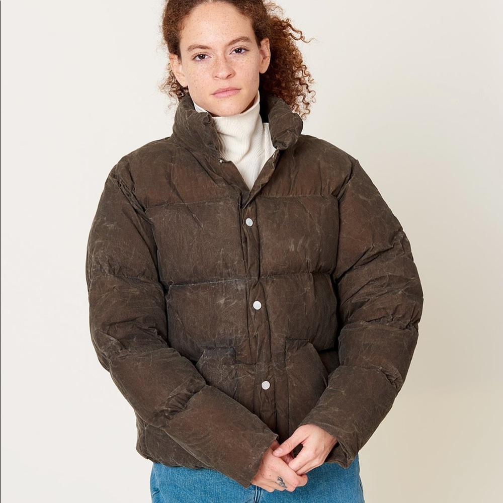 ISO older brother puffer coat XS. Would love to trade or buy